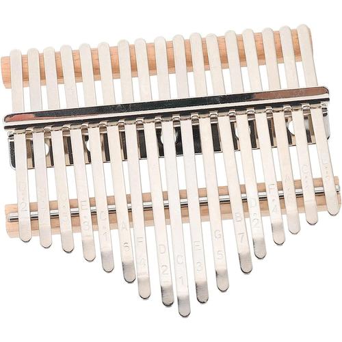 1 Ensemble Pièces De Selle Premium Intéressant Clé Décor À La Maison Couleur Matériel Assemblage Des Doigts Accessoires Métal Diy Pont De Piano Touches Musicales Tons Bois Kalimba