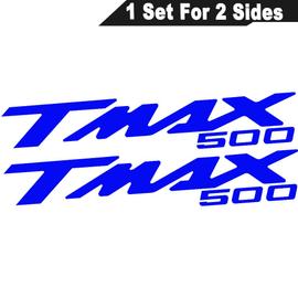 Autocollant de carenage de bande laterale de carrosserie de scooter,  autocollant de logo, accessoires de moto de coulee, adapte pour YAMAHA TMAX  500, Tmax530, Tmax500, Tmax560