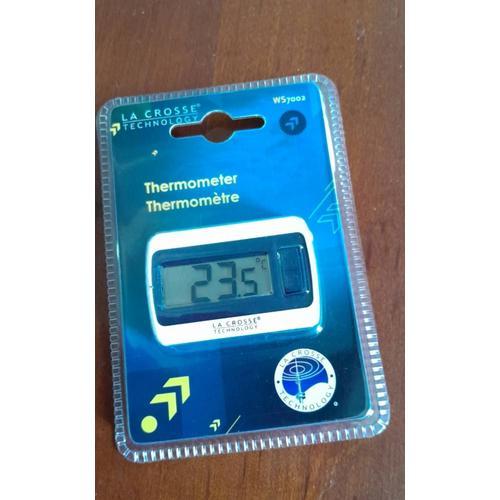 La crosse technology Thermomètre d'intérieur WS7002WHI-GRE pas