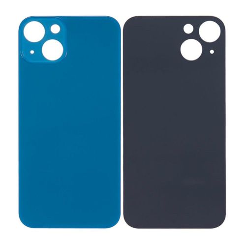 Vitre Arrière Iphone 13 En Verre Coloris Bleu