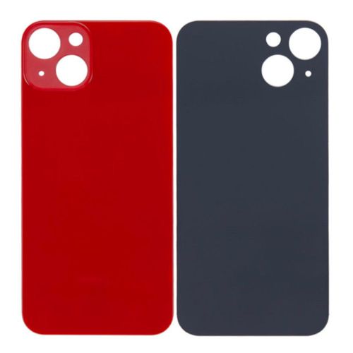 Vitre Arrière Iphone 13 En Verre Coloris Rouge