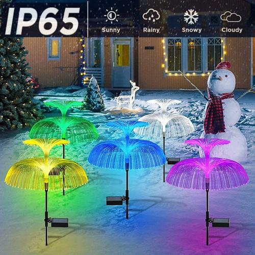 Lampe Led solaire imperméable en forme de bonhomme de neige