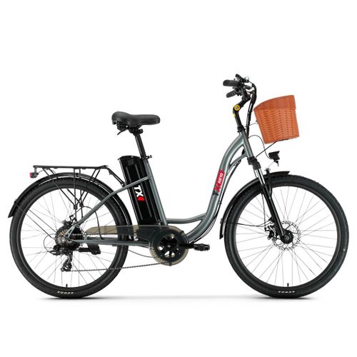 Vtt Électrique Tx-T7 - Moteur 250w - Pneus 27,5 Pouces - Shimano 21 Vitesses - Freins Disques Av/Ar