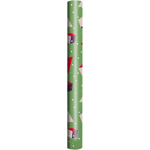 Et (1 Pièce Classic 70 Cm X 50 Cm Feet) Motif Simple Face Santa Paper 4.11 Wrapping Christmas Other Home Papier Cadeau Diy Avec Étiquettes (K, Taille Unique)