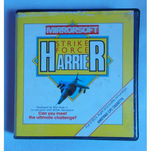 Strike Force Harrier - Microsoft - Amstrad Cpc - Cassette