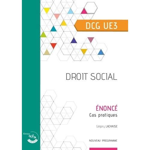 Droit Social Dcg Ue3 - Enoncé