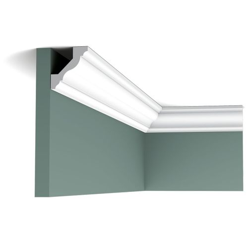 Pack 4 mètres CX110 Corniche Plafond Orac x Cimaises-et-plus - 4,5x4,1x200cm (h x p x L) - moulure décorative polymère