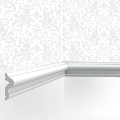 Cimaise / Moulure Cimaises et Plus M05 - 5x1,7x200cm (h x p x L) - moulure décorative polyuréthane