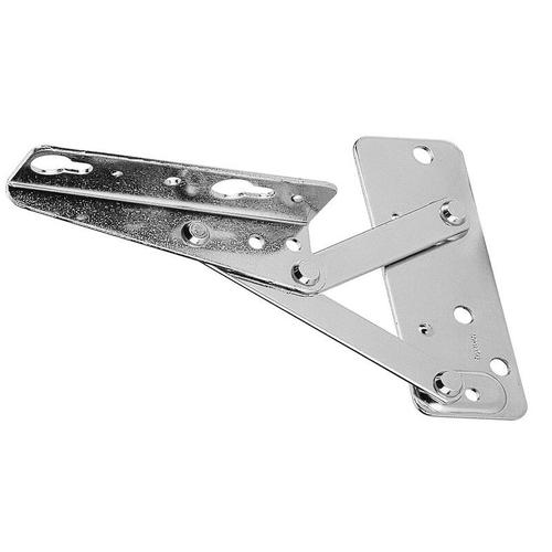 Compas d'abattant Schwenfix 95° pour coffres ou banquettes d'angle - HETTICH