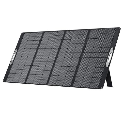 OUKITEL PV400 400W Panneau solaire portable pliable avec béquille, taux de conversion d'énergie de 23%, étanche IP65
