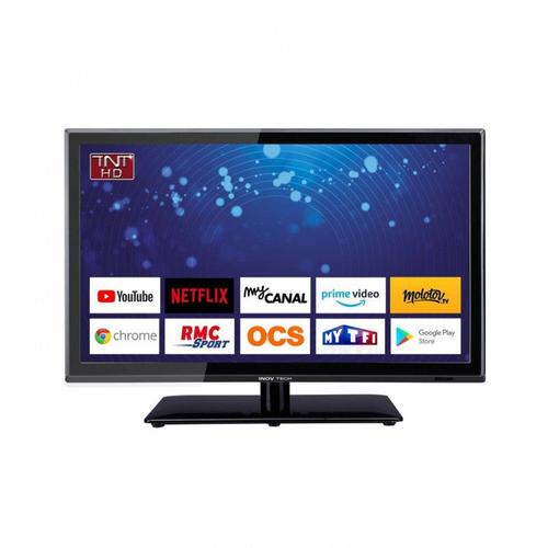 INOVTECH Téléviseur 12V Smart TV Full HD 24 (60 cm) TV Connect