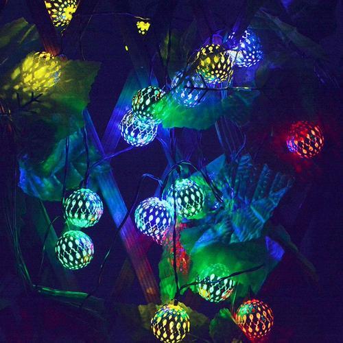 Guirlande lumineuse boule intérieur 3m 20LED décoration fête