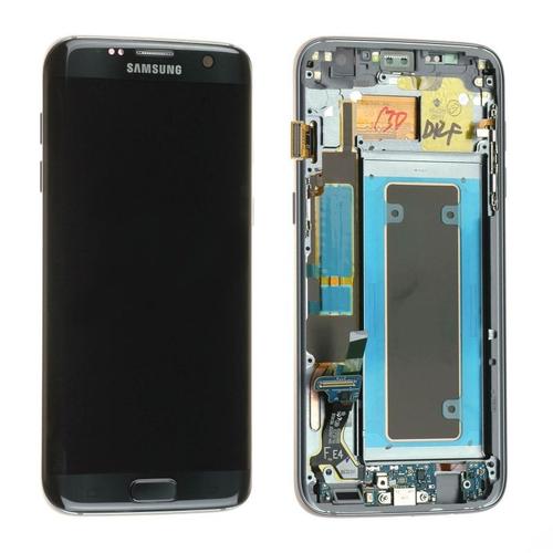 Ecran Samsung Galaxy S7 Edge Noir Vitre Tactile Et Lcd Assemblés G935f