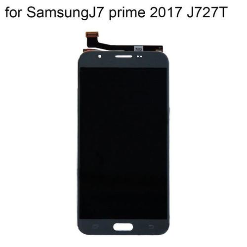 Ecran Lcd Tactile Digitizer De Remplacement Pour Samsung Galaxy J7 Prime 2017 J727t Argent Pour Samsungj7 Prime 2017 J727t H05548