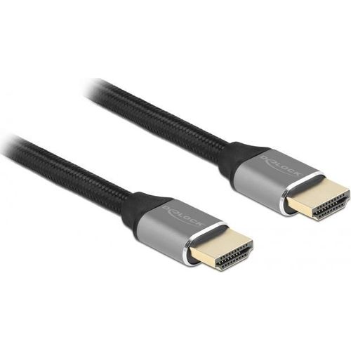 Delock Uhs Hdmi 48gbps 8k 60hz 2m Gy | 83996