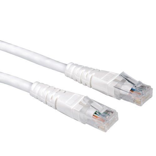 VALUE - Cordon de raccordement - RJ-45 (M) pour RJ-45 (M) - 10 m - UTP - CAT 6 - moulé, bloqué - blanc