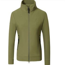 Covalliero Blouson Bomber Femme Imperméable, Olive Taille L, Cavalière, Équitation