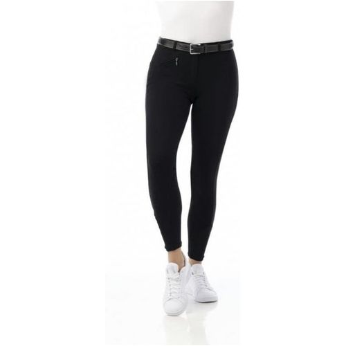 Pantalon D'équitation Riding World "Djerba" - Couleur : Noir, Taille : Enfant 4 Ans