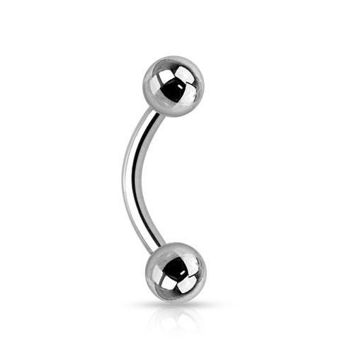 Piercing Arcade Charline Barre Et Boules Titane Inoxydable Anti Allergique Sourcil Oreille Cartilage Tragus Helix Barbell Lovepiercing