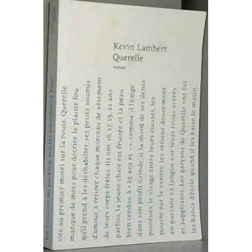 Querelle Kevin Lambert