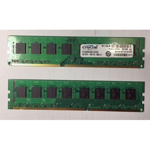 DDR3 Crucial 4Go