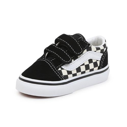 Chaussures Old Skool Primary Check V Vn0a38jnp0s Noir