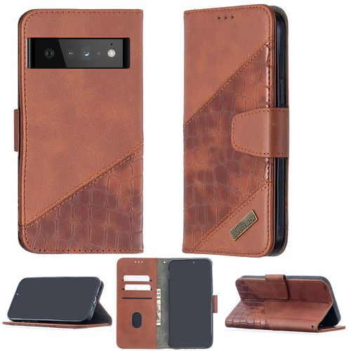 Coque Pour Google Pixel 6 Coque Compatible Avec Google Pixel 6 Coque Etui Housse Case Cover Bf04 Brown