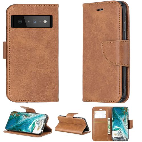 Coque Pour Google Pixel 6 Coque Compatible Avec Google Pixel 6 Coque Etui Housse Case Cover Yzw Brown