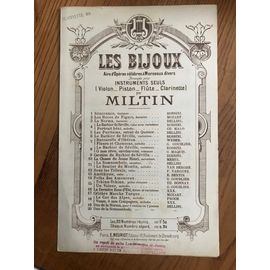De La Chasse Du Jeune Henri . Mehul . Partition Clarinette