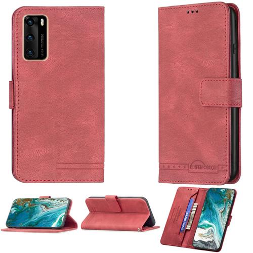 Coque Pour Huawei P40 Coque Compatible Avec Huawei P40 Coque Etui Housse Case Cover Bf09 Red