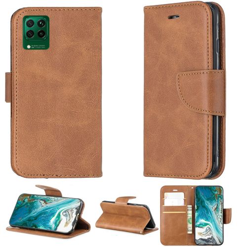 Coque Pour Huawei P40 Lite Coque Compatible Avec Huawei P40 Lite Coque Etui Housse Case Cover Yzw Brown