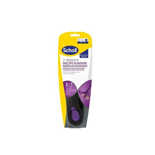 Scholl Semelle Anti Douleur Fasciste Plantaire Taille 3 