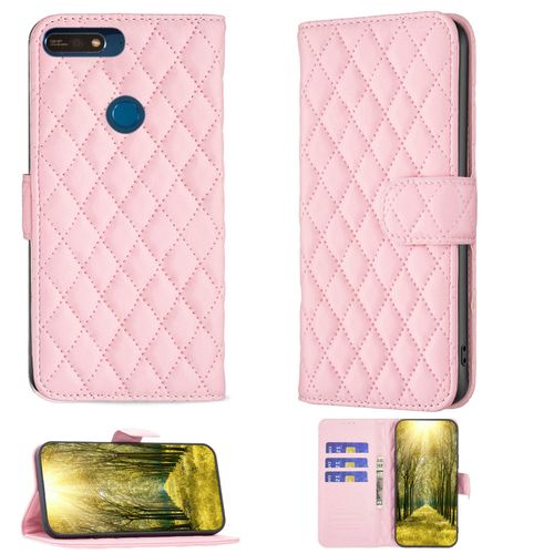 Coque Pour Huawei Y7 2018 Coque Compatible Avec Huawei Y7 2018 Coque Etui Housse Case Cover Pink