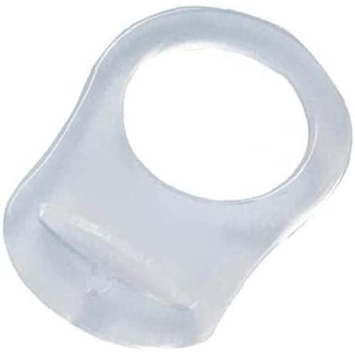 1 Pièce Bébé Attache-Sucette Porte-Attaches En Silicone Porte-Adaptateur Anneaux Pour Bouton Style Mam Bébé Tétine Neige Moustaches Avec Ruban Clips De Laisse Practical Design