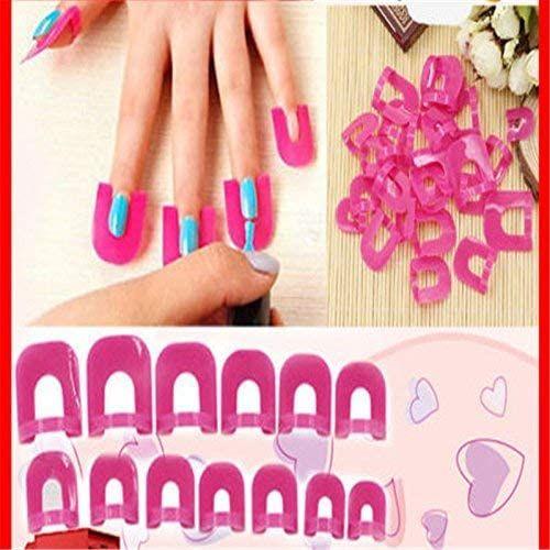 Lot De 26 Pochoirs De Protection Pour Vernis  Ongles - En P... - 2