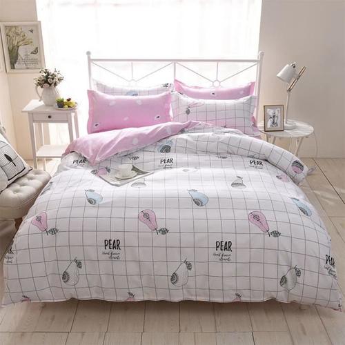 4pcs/Set Article De Literie Petit Frais Peau-Amicale Couette Housse De Lit 150*200 Sydney