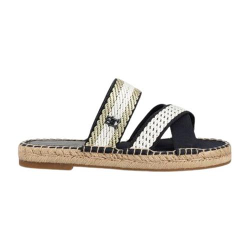 Tommy Hilfiger Golden Webbing Espadrille Plate