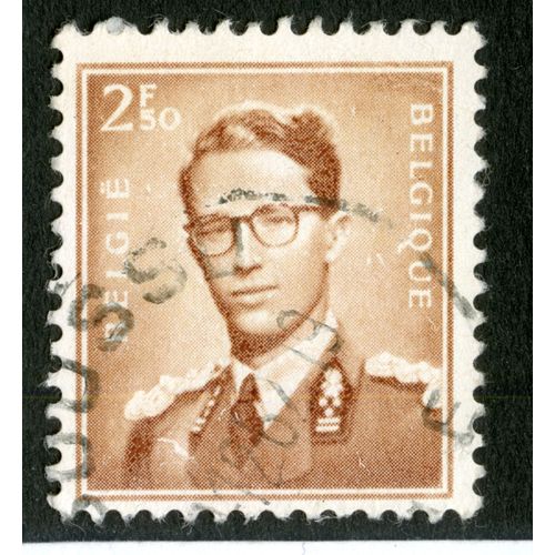 Timbre Oblitéré Belgie, Belgique, 2 F 50