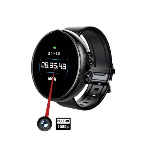 Montre LCD Avec clip Arrière Caméra Espion Full HD vision nocturne