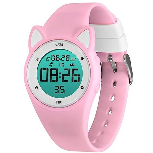 Montre Sport Digitale De Fitness Tracker, Avec Alarme/Chronographe/Étanche Pour Enfant Adolescent Garçon Fille 5-15 Ans