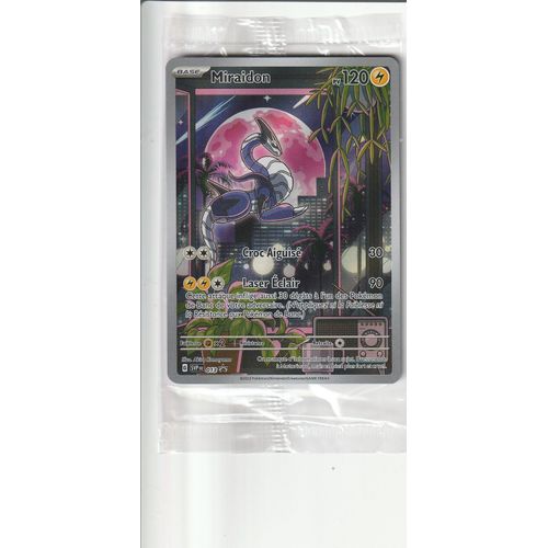 Carte Pokemon - Miraidon - 013 - Promo - Ecarlate Et Violet -