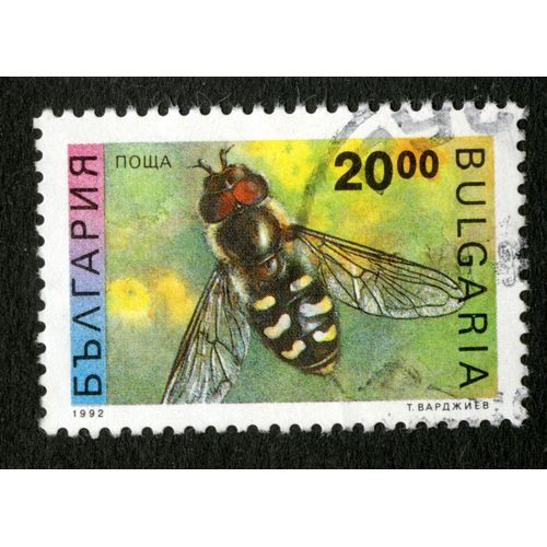 Timbre Oblitéré Bulgaria, 1992, 20,00