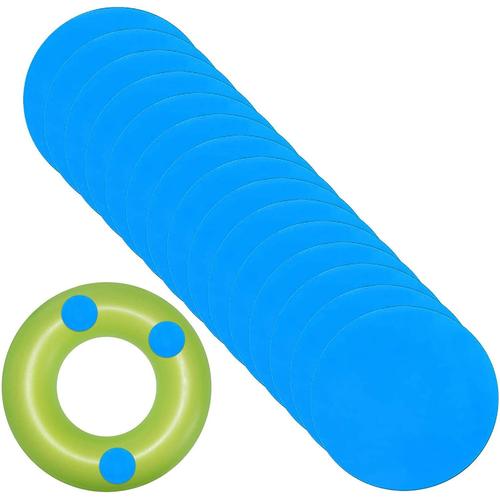 Kit De Réparation De Patch De Piscine En Pvc # Écusson Carré Rond Pour Revêtement De Piscine # Patch De Réparation De Piscine Rectangle Auto-Adhésif Pour Bateau De Piscines