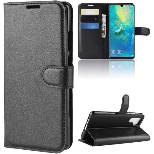 Coque Huawei P30 Pro,Etui Huawei P30 Pro,Anti-Rayures Coque Tpu Pochette Portefeuille Fentes Pour Cartes Fermeture Aimantée, Housse En Cuir Synthétic Fonction Stand Pour Huawei P30 Pro