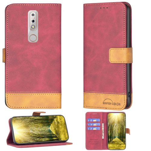 Coque Pour Nokia 7.1 Coque Compatible Avec Nokia 7.1 Coque Etui Housse Case Cover Bf11 Red