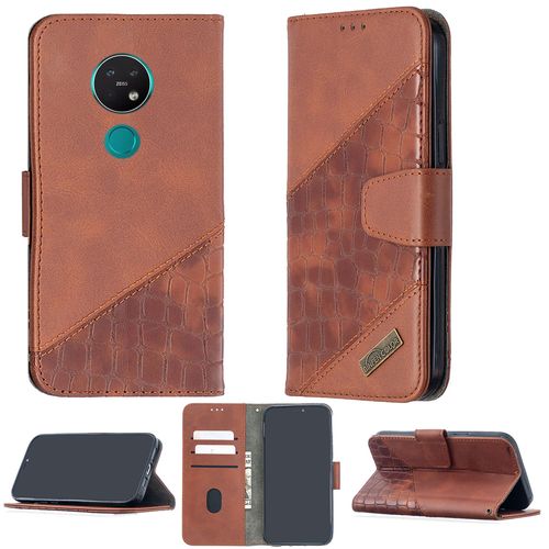 Coque Pour Nokia 7.2 Coque Compatible Avec Nokia 7.2 Coque Etui Housse Case Cover Bf04 Brown