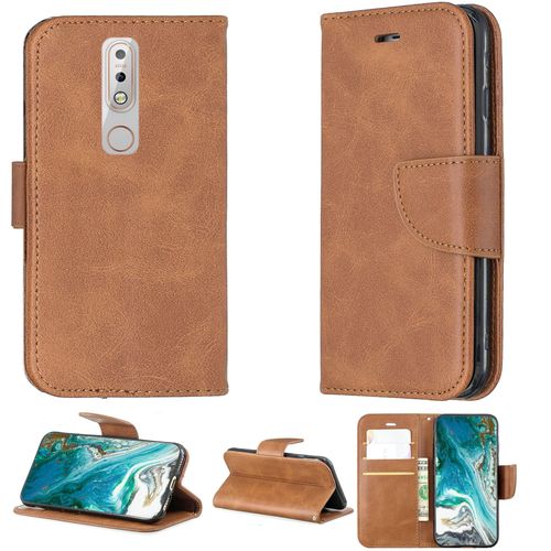 Coque Pour Nokia 7.1 Coque Compatible Avec Nokia 7.1 Coque Etui Housse Case Cover Yzw Brown