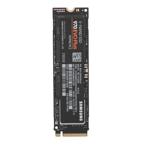970 Evo Plus Disque SSD interne NVMe M.2 2280 V-NAND pour PC / ordinateur portable (250 GB)