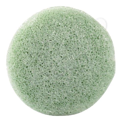 Couleur Vert Foncé Éponge Konjac Naturelle, Exfoliante Pour Le Visage, Lavage, Cosmétique, Flutter, Soins De La Peau, Outils Nettoyants 