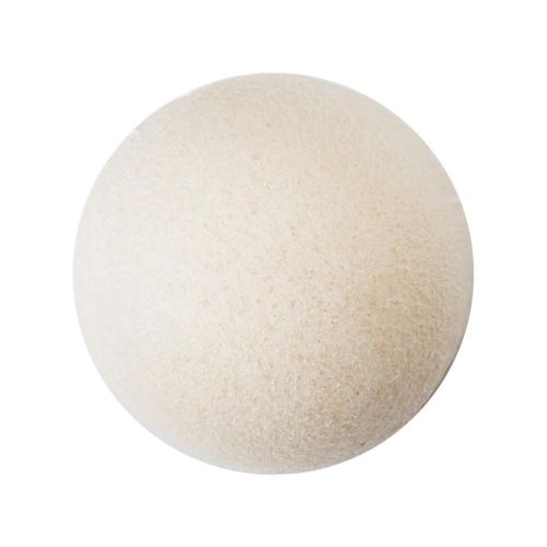 Couleur Blanche Éponge De Nettoyage Konjac, Exfoliante, Naturelle, Bouffante, Pour Le Visage, Maquillage 